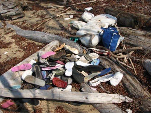 "Samurai Shoeman", materials