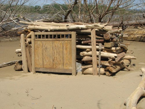 found wood structure/4/09