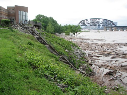 high water and interpretive center, 5/09