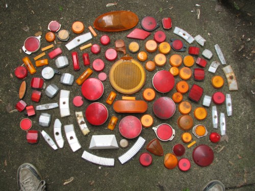 Reflector and tail lights collection, 5/09