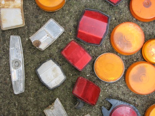 reflector collection, detail, 5/09