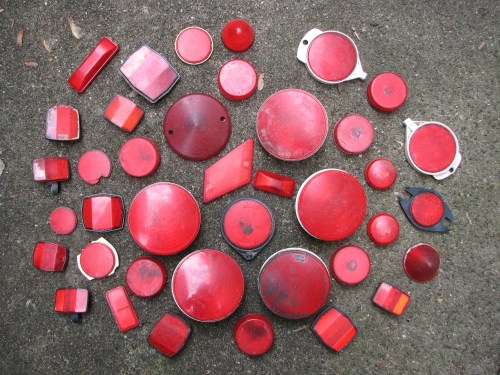 red lights and reflectors, 5/09