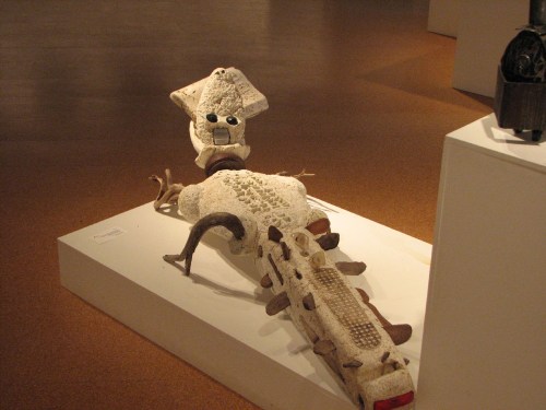 Kingsolver's Crocodile, on exhibit