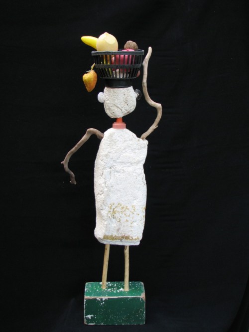 Fruit Seller, back view