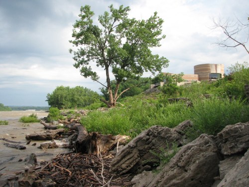 Falls facing west, 6/09 Falls facing west, 6/09