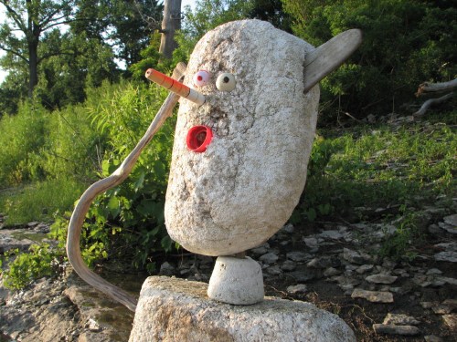 Head of Mr. Hand Grenade Heart, 6/09