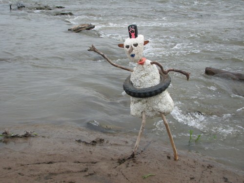 Figure with Black Tube, 7/09