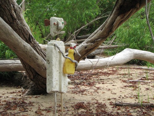 Abstract man posed in the willows, 7/09 Abstract man posed in the willows, 7/09