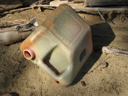gasoline container