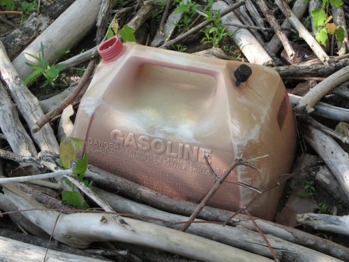 gasoline container