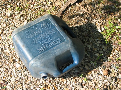 kerosene container