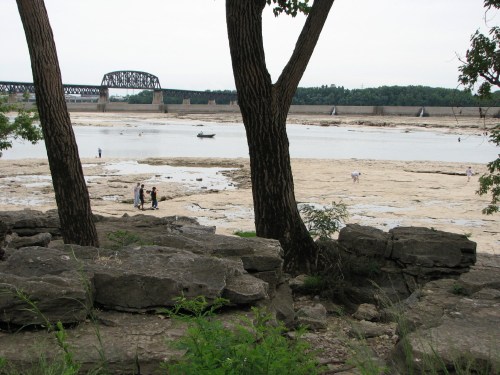 Activity on the Fossil beds, 7/09
