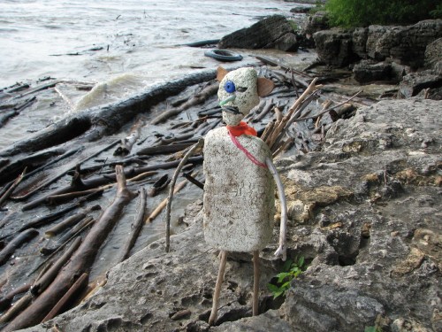 Woodsman on the rocks, 8/09 Woodsman on the rocks, 8/09