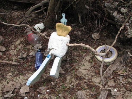 anonymous abstract sculpture, 8/09