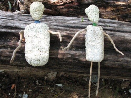 Styro-couple being made, 9/09