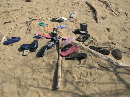 lost flip flops, 2009