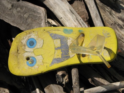 Sponge Bob flip flop