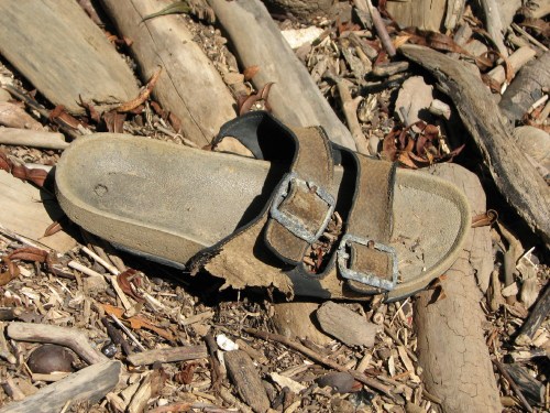 found sandal