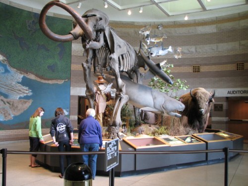 Grand Hall of the Interpretive Center, 3/2010