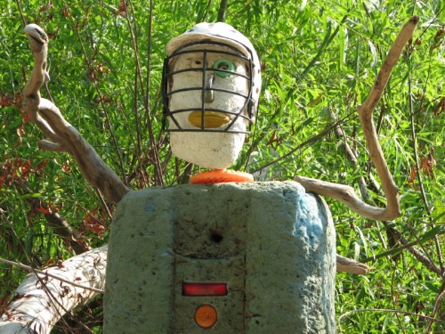 Figure with Lacrosse helmet, 7/2010