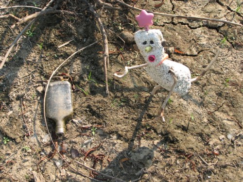 Twilight Runner and bottle, 7/2010