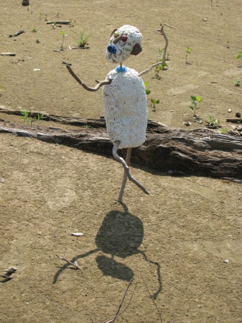 Dancing figure, 8/2010