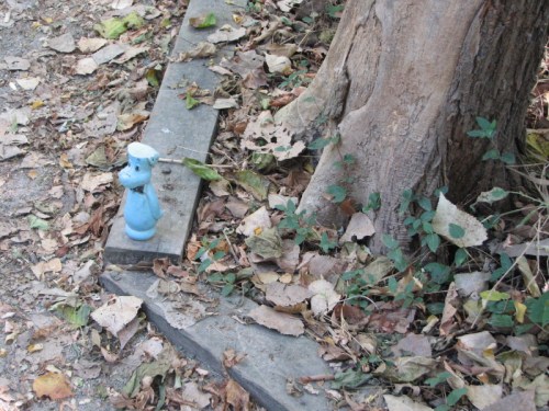 Lost plastic dog, 10/2010