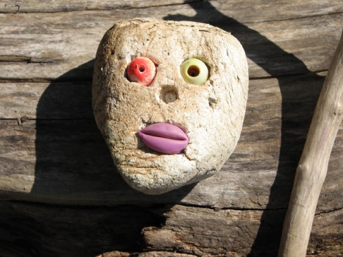 head fragment from sculpture, 2/2011