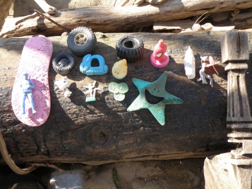 toys and junk from the river, Dec. 2011
