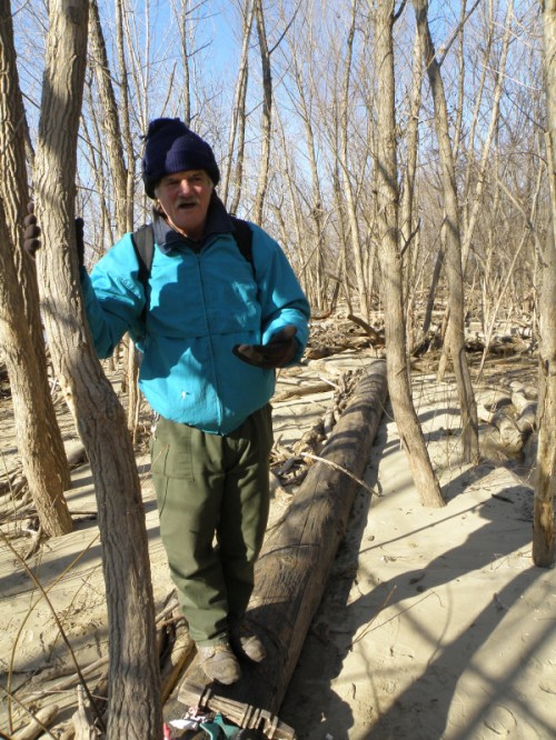 Steve the Arrowhead Man, Dec. 2011