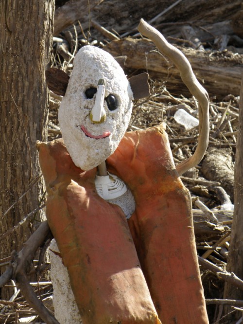 Waving figure, Dec. 2011