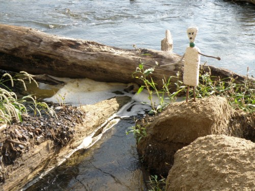 alien at the Falls of the Ohio, Oct. 2012