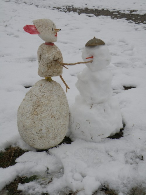 Blanche creates a friend, Dec. 2012