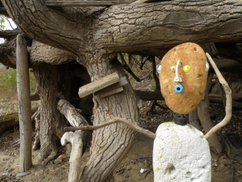 Tall figure under the Great Tree, Nov. 2012