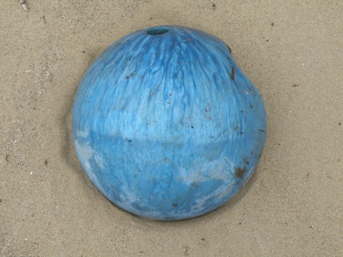 bowling ball fragment, Jan. 2013