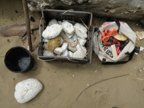 found art materials, May 2013