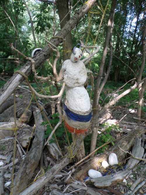 Giant spider on web, late May 2013