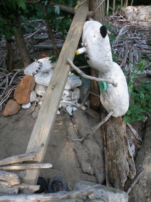 Big Figure with Pencil-thin mustache, Falls, June 2013