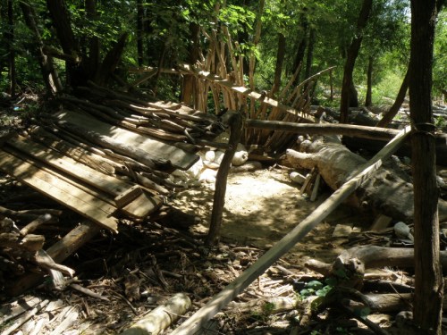 remodeled studio with sun shining in. July 2013