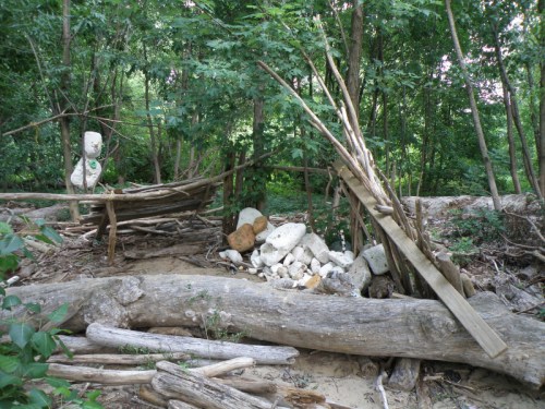 View departing the willow studio, July 2013