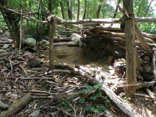 expanded structure at my site, July 2013