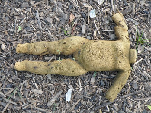 "rubberized" foam doll body, Sept. 2013