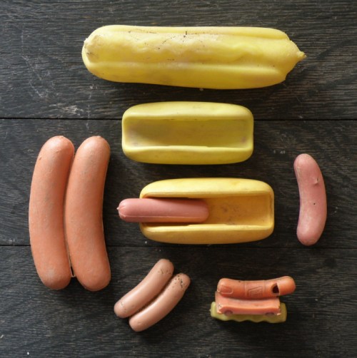 Hot dog collection from the Falls with Oscar Meyer Wiener Mobile