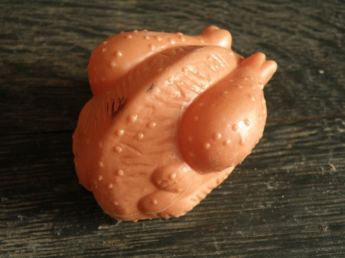plastic turkey or chicken, Nov. 2013