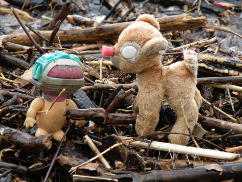 RoboBoy and Rudolph, Dec. 2013