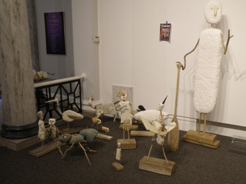 My sculptures just delivered, Jan. 2014