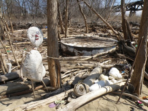 Completed figure at the U.F.O. studio, March 2014