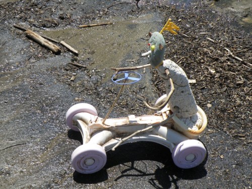 sand rover, Falls of the Ohio, May 2014