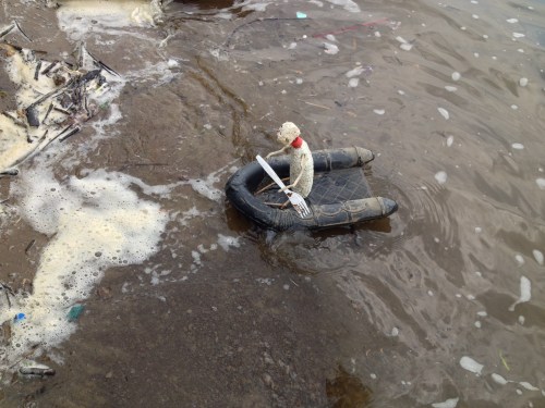 Micro Polo finds land, Aug. 2014