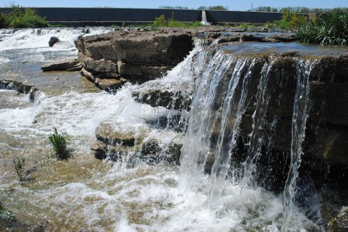 Cascade at the Falls of the Ohio, Sept. 2014